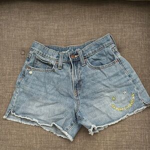 Old Navy girls Shorts with Embroidered Detail size 14